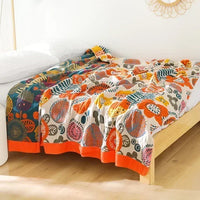 Elevate Your Summer Bliss with Our Boho Summer Cotton Quilt