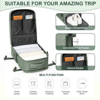 Ryanair Backpack 40x30x20 Cabin Bag Travel Backpack for Men Women Hand Luggage Leisure Laptop Backpack mochila para viaje cabina