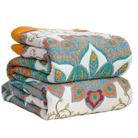 Summer Cool Quilt Casual Blanket New Cotton Blanket For Beds Boho Sofa Towel Throw Soft Mandala Bed Cover Double-sided Sheet