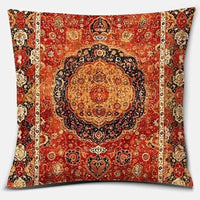 Antique Red and Blue Series Home Office Decorative Pillow Bedroom Pillow Gift Sofa Car Cushion Cover