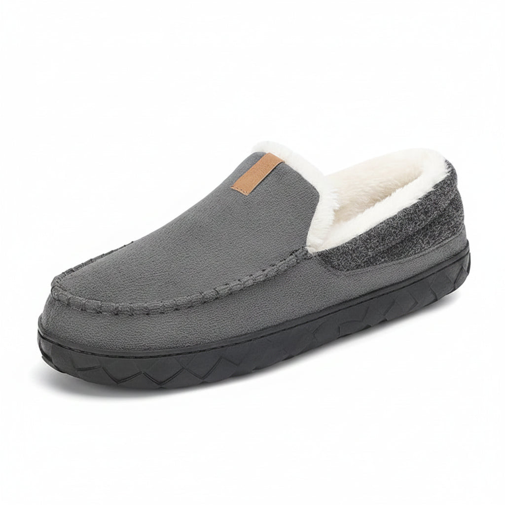 Luxury Men’s Winter Slippers - Plush Comfort for Home Relaxation