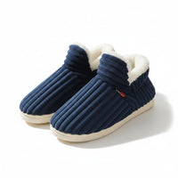 Bebealy Winter Men Slippers - Cozy and Stylish Indoor-Outdoor House Shoes