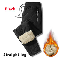 Men's Thermal Fleece Sweatpants - Cozy, Warm, and Ready for Winter Adventures