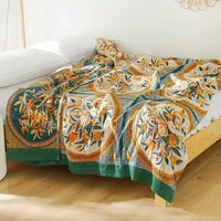 Elevate Your Summer Bliss with Our Boho Summer Cotton Quilt