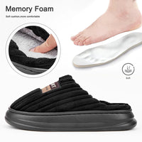 Experience Ultimate Comfort with Men's Winter Suede Slippers