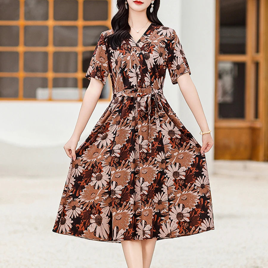 Elevate Your Style with Our Elegant Floral Summer Dress