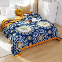 Elevate Your Summer Bliss with Our Boho Summer Cotton Quilt
