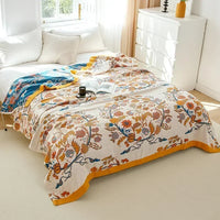 Elevate Your Summer Bliss with Our Boho Summer Cotton Quilt