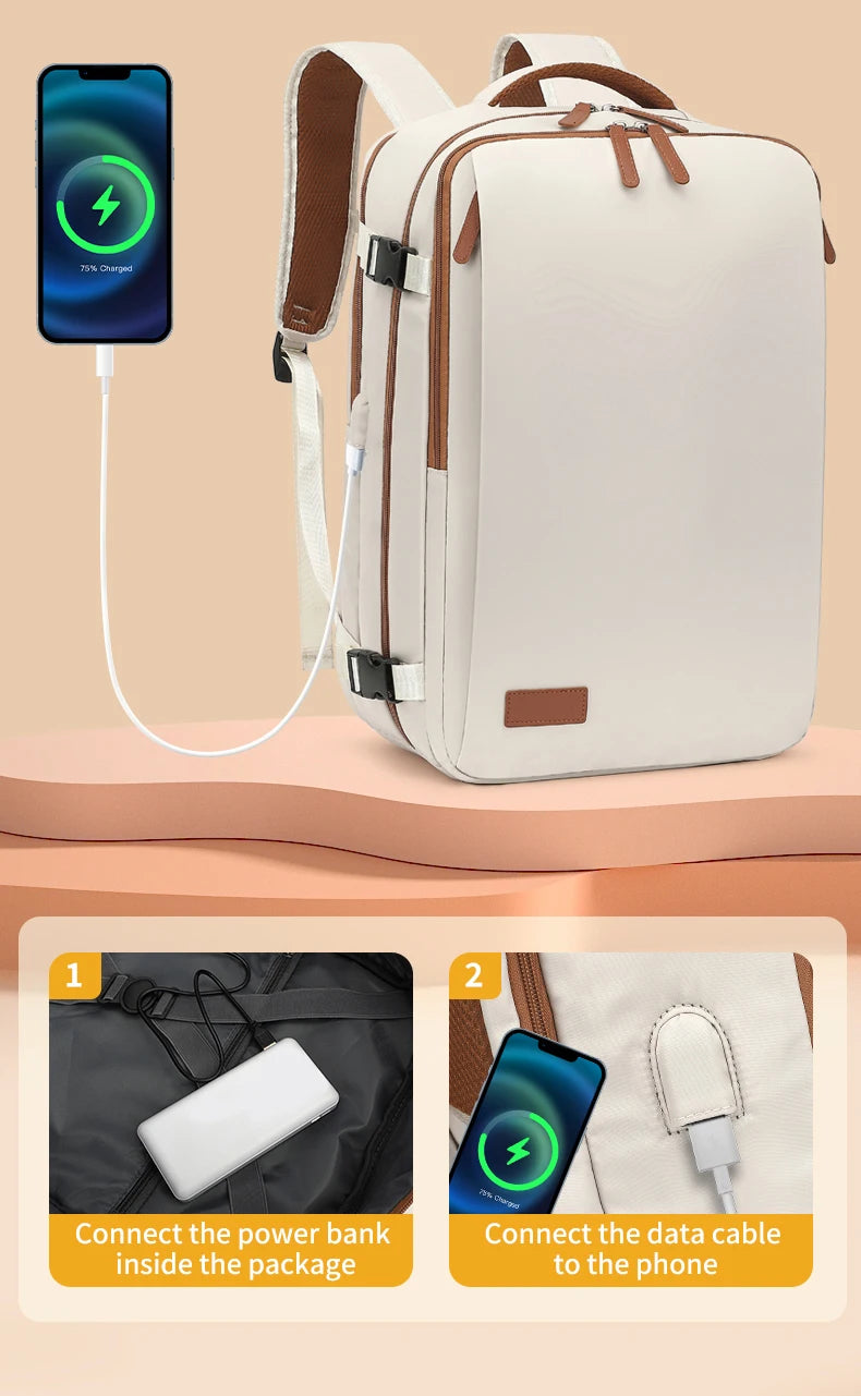 Waterproof Travel Backpack with USB Port – Your Ultimate Companion for Adventures
