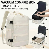 Ryanair Backpack Travel Cabin Airplane 43x30x18, Air Vacuum compression Backpack, Women Men Backpack Business Laptop Bag Handbag