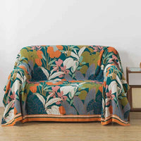 New Flowers Cotton Blanket Bedspread Single Double Home Decor Sofa Cover Summer Cooling Quilt Nap Blanket Cover Soft Bed Sheet