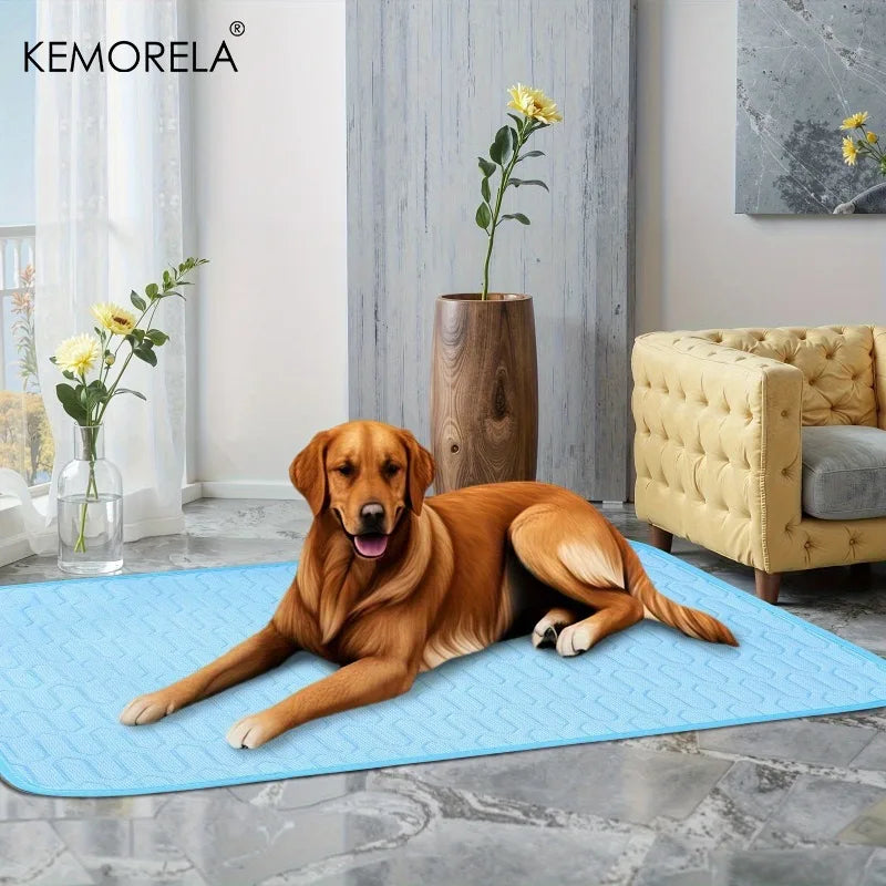 Stay Cool This Summer with Our Upgraded Cooling Mat for Pets - Perfect for All Sizes!