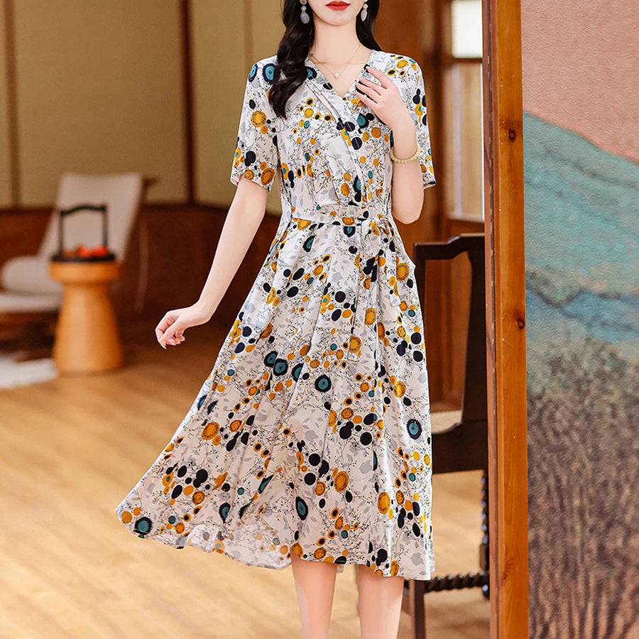 Elevate Your Style with Our Elegant Floral Summer Dress