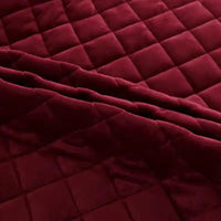 European Luxury Quilted Bed Skirt - Thicken Velvet King Size Winter Bedspread