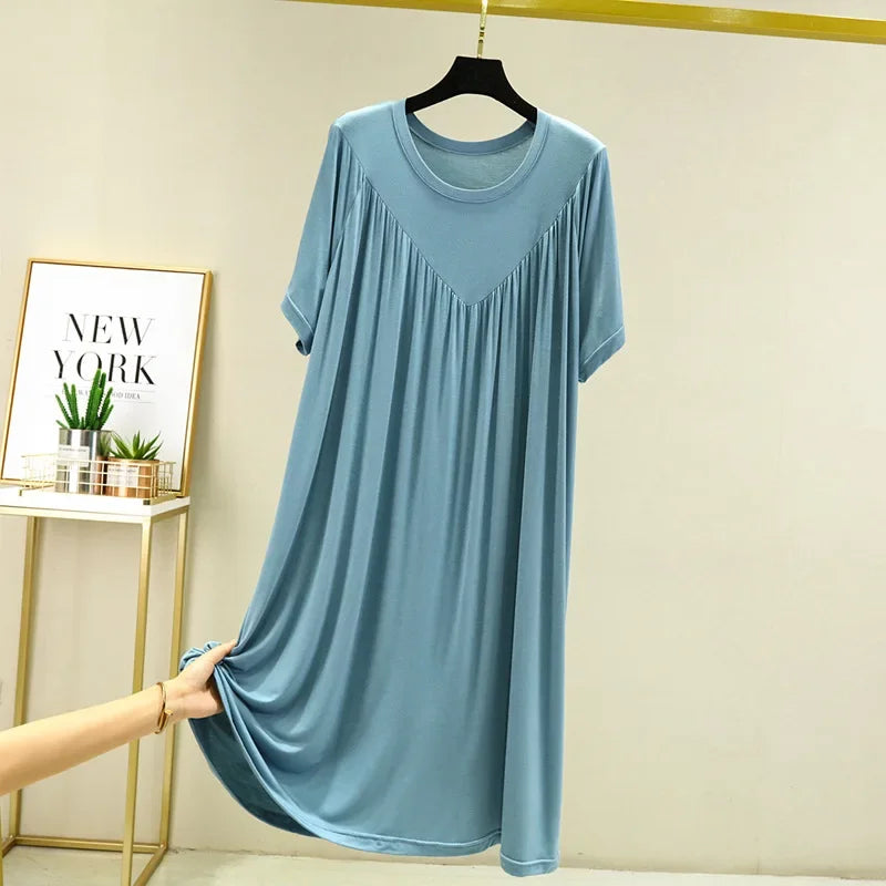 Luxurious Cotton Modal Nightgown for Women – Perfectly Crafted for Summer Comfort