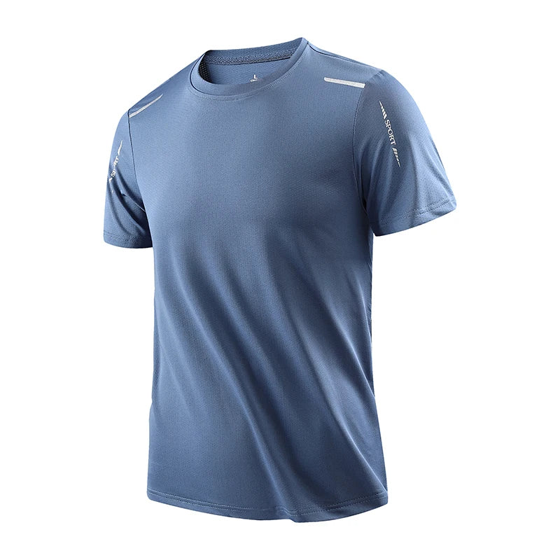 CHRLCK Men's Quick Dry Hiking T-shirt for Outdoor Sports