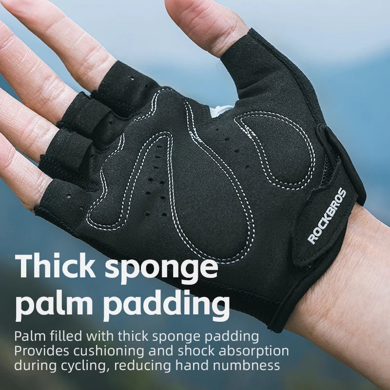 Breathable Half Finger Bike Gloves for Ultimate Comfort and Grip