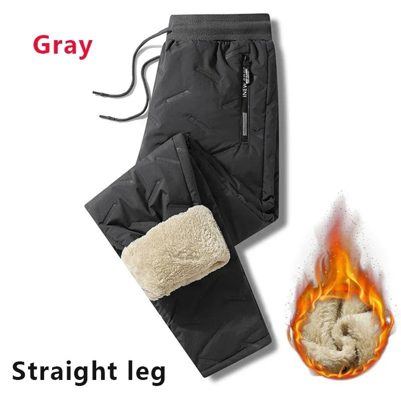 Men's Thermal Fleece Sweatpants - Cozy, Warm, and Ready for Winter Adventures