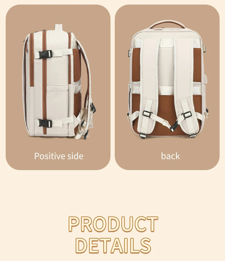 Waterproof Travel Backpack with USB Port – Your Ultimate Companion for Adventures