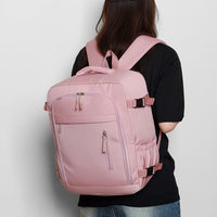 Airline Approved Backpack: The Ultimate 180° Open Cabin Carry-On with Shoe Compartment