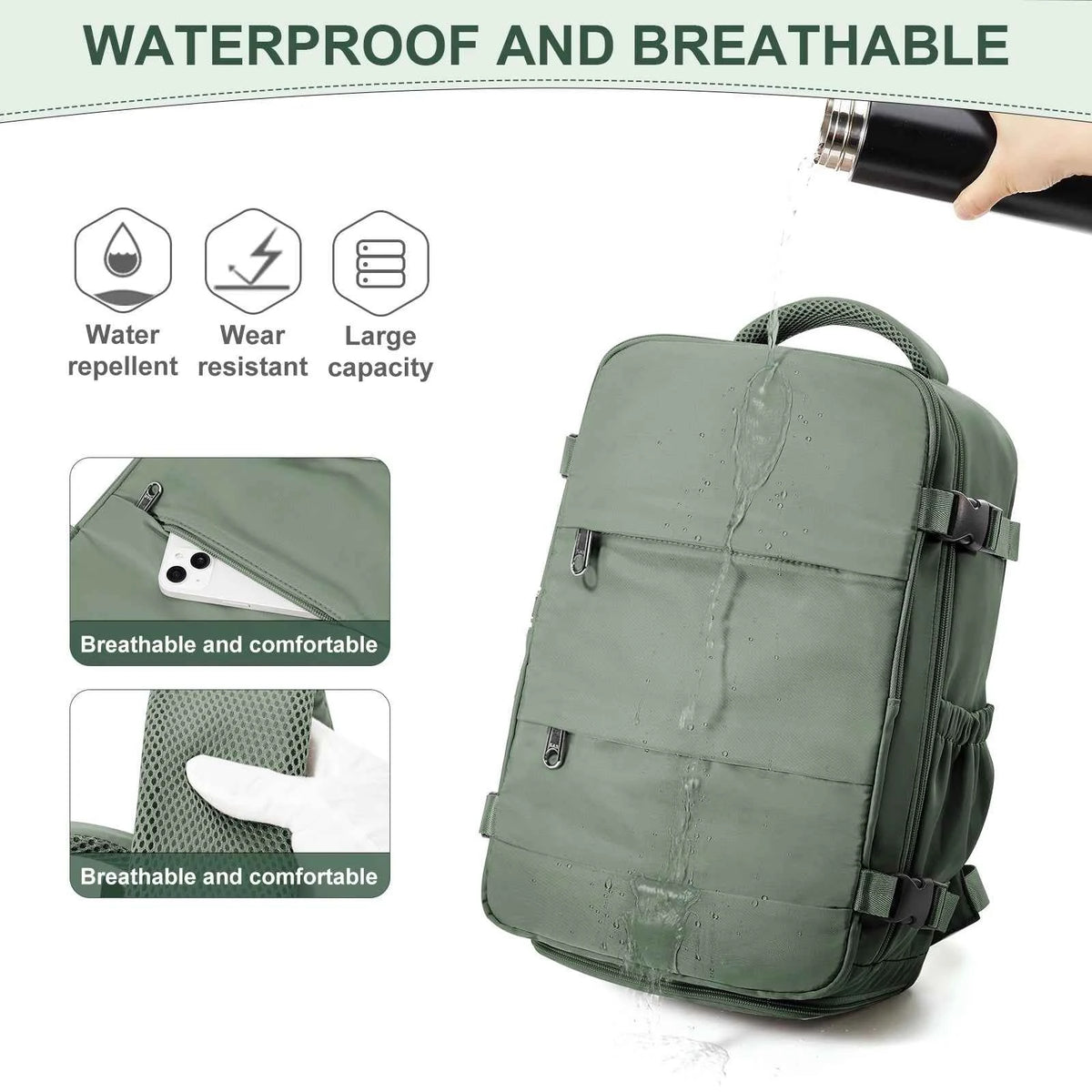 Ryanair Backpack 40x30x20 Cabin Bag Travel Backpack for Men Women Hand Luggage Leisure Laptop Backpack mochila para viaje cabina