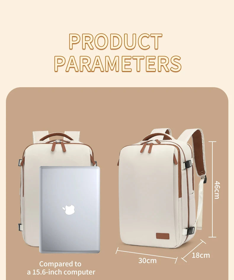 Waterproof Travel Backpack with USB Port – Your Ultimate Companion for Adventures