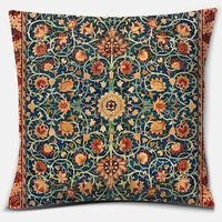 Antique Red and Blue Series Home Office Decorative Pillow Bedroom Pillow Gift Sofa Car Cushion Cover