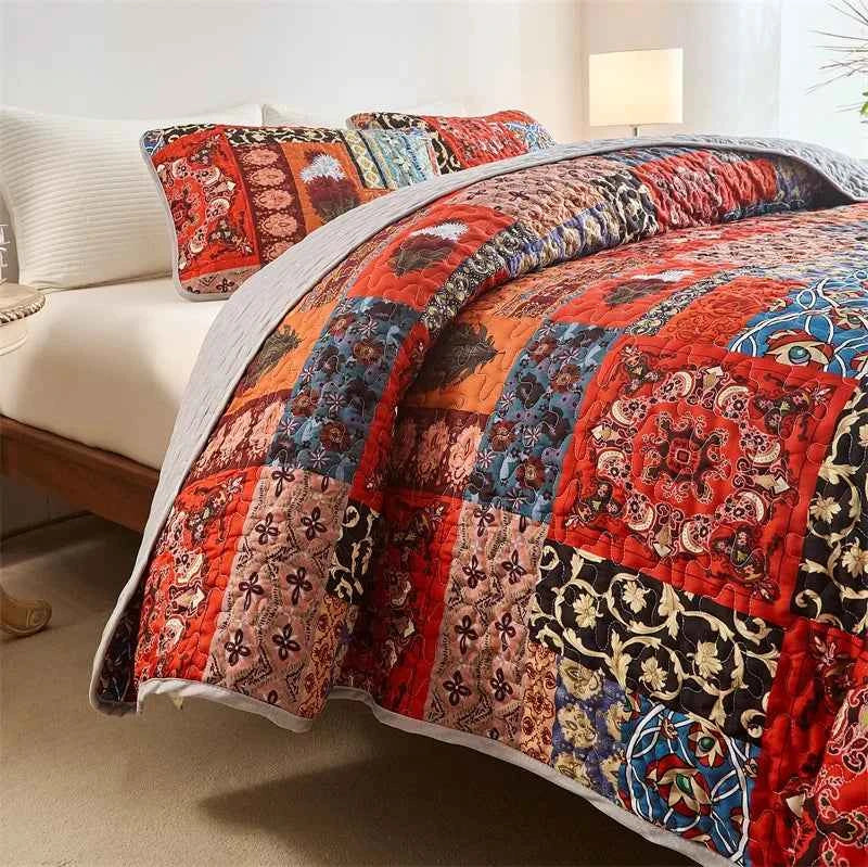 Lightweight Bed Coverlets for All Seasons Soft Bedspreads Queen Quilt Bedding Set with Pillow Shams, Quilt Queen King Coverlet