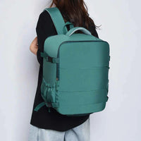 40x30x20cm Cabin Backpack, Ryanair Wizz Air Easyjet Approved Underseat Travel Bag, Lightweight Flight Carry On Pack