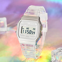 Casio F91W Retro Waterproof Watch - Fashionable Simple Small Square LCD Display Electronic Timepiece