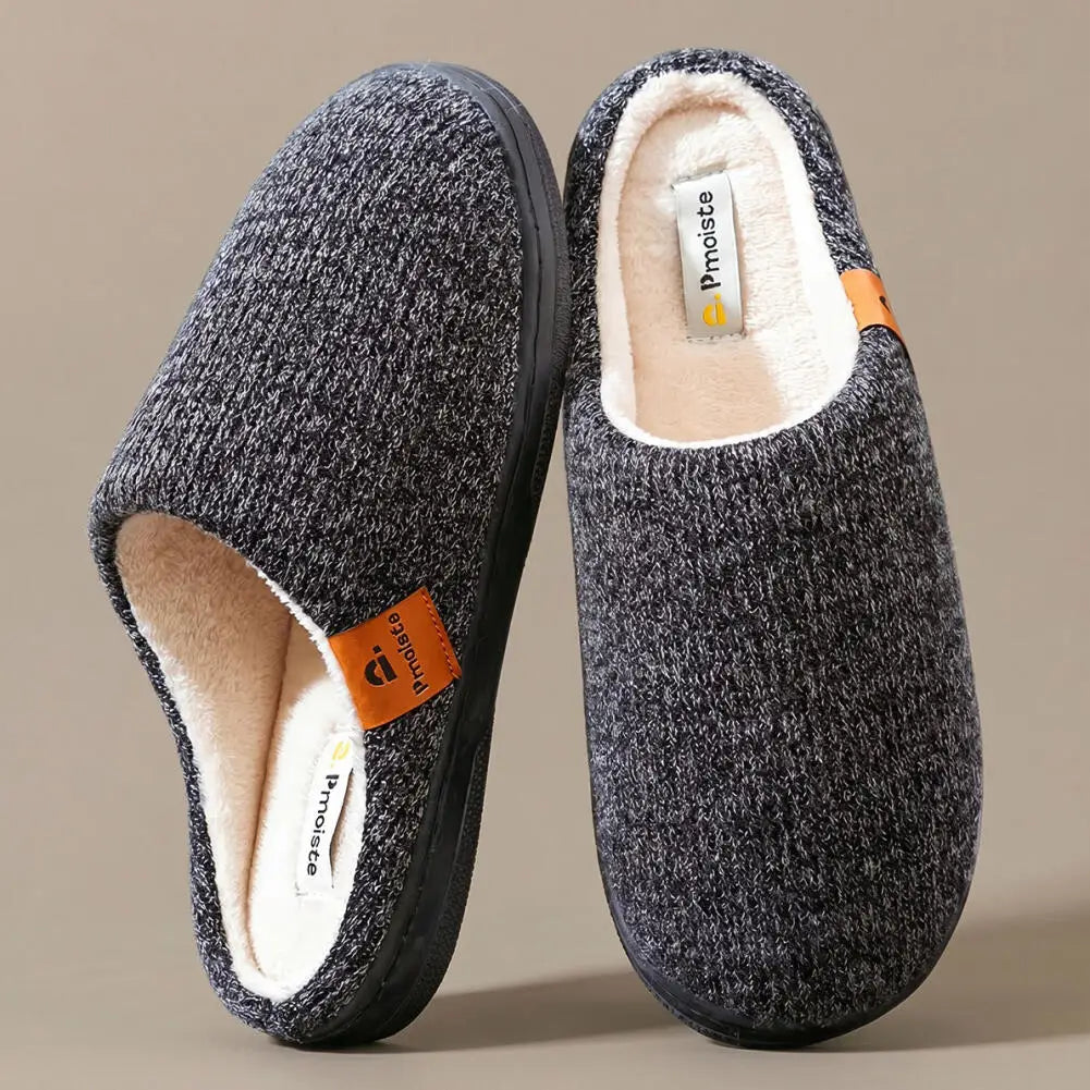 Men's Warm Knit Home Shoes for Ultimate Comfort and Style