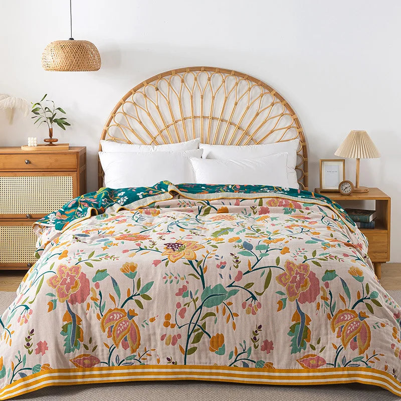 Soft Cotton Blanket for Summer - Embrace Comfort and Style in Your Home