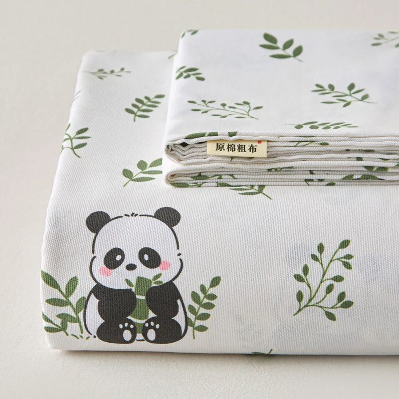 Luxurious 100% Cotton Bed Sheets - Thickened Floral Print for Ultimate Comfort