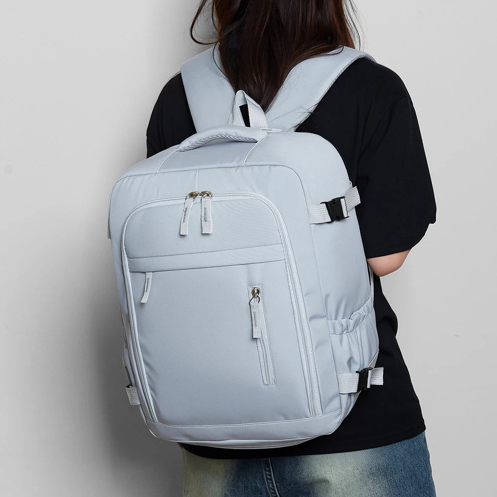 Airline Approved Backpack: The Ultimate 180° Open Cabin Carry-On with Shoe Compartment