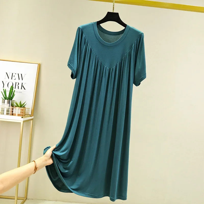 Luxurious Cotton Modal Nightgown for Women – Perfectly Crafted for Summer Comfort