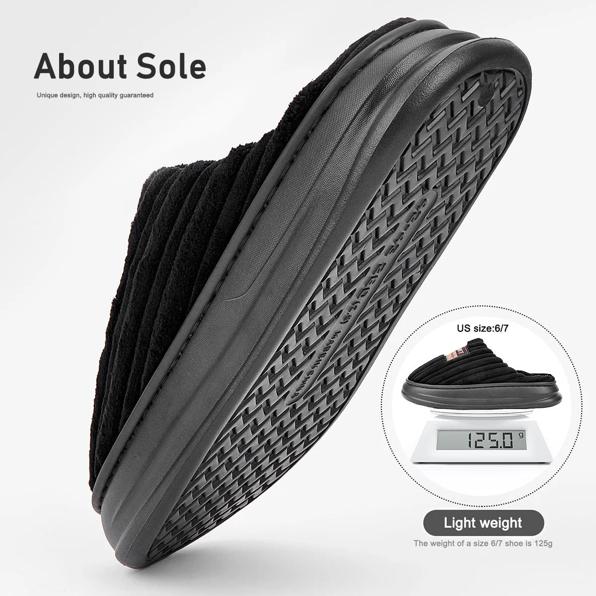Experience Ultimate Comfort with Men's Winter Suede Slippers