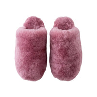 Women's Wool Slippers with Soft Shearling Lining for Cozy Winter Comfort