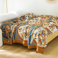 Elevate Your Summer Bliss with Our Boho Summer Cotton Quilt