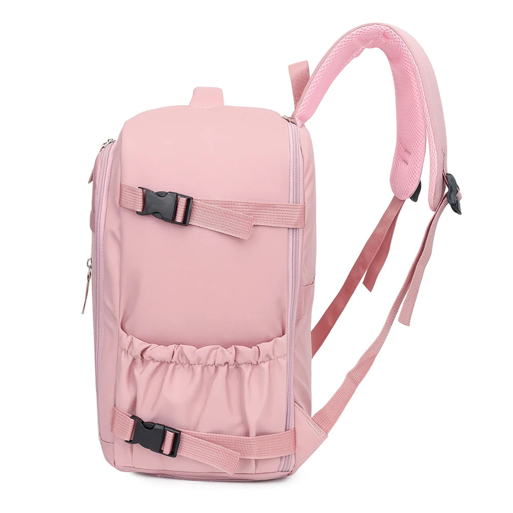 Airline Approved Backpack: The Ultimate 180° Open Cabin Carry-On with Shoe Compartment