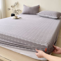 Luxurious Cotton Bed Sheets - Experience Ultimate Comfort with Our Jacquard Fitted Sheets
