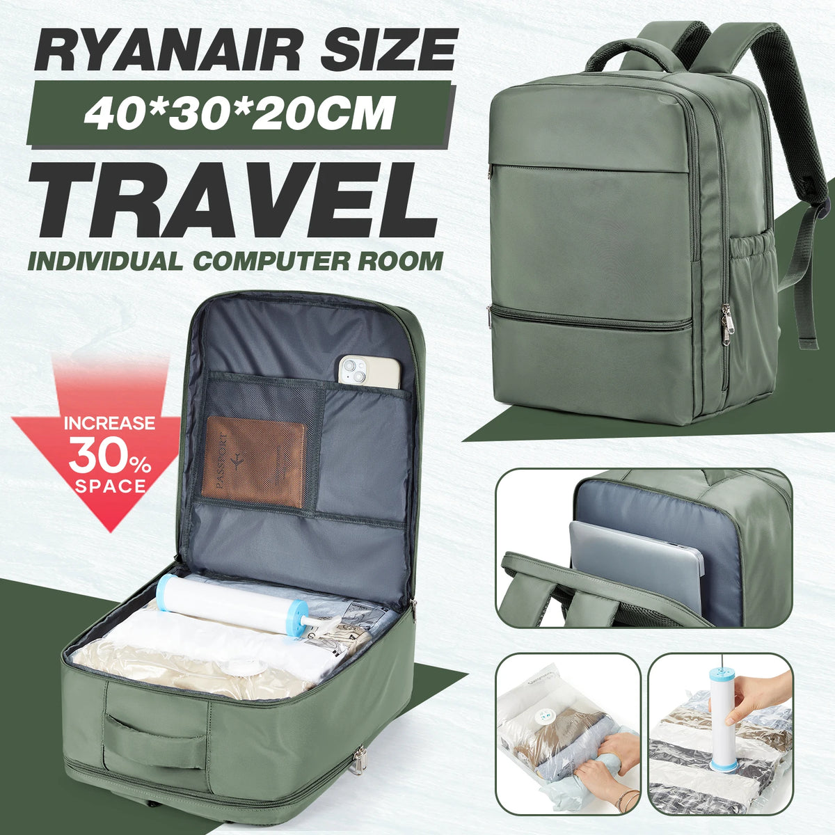 Travel Backpack Ryanair Size: Your Ultimate Cabin Companion for Effortless Adventures