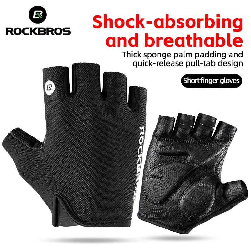 Breathable Half Finger Bike Gloves for Ultimate Comfort and Grip