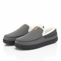 Men's Winter Plush Slippers - Comfortable Warmth for Home Relaxation