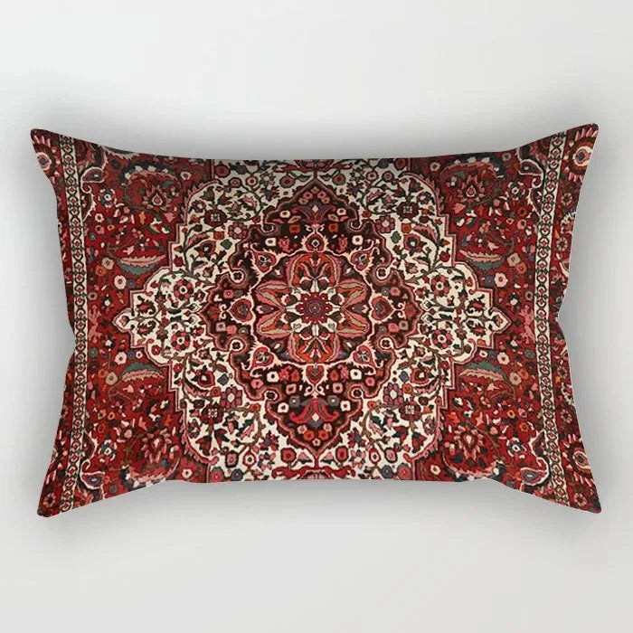 Transform Your Space with Our Bohemian Lumbar Pillow Cover