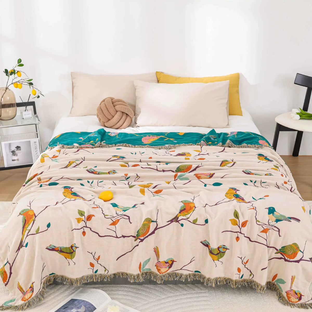 Soft Cotton Blanket for Summer - Embrace Comfort and Style in Your Home