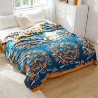 Elevate Your Summer Bliss with Our Boho Summer Cotton Quilt