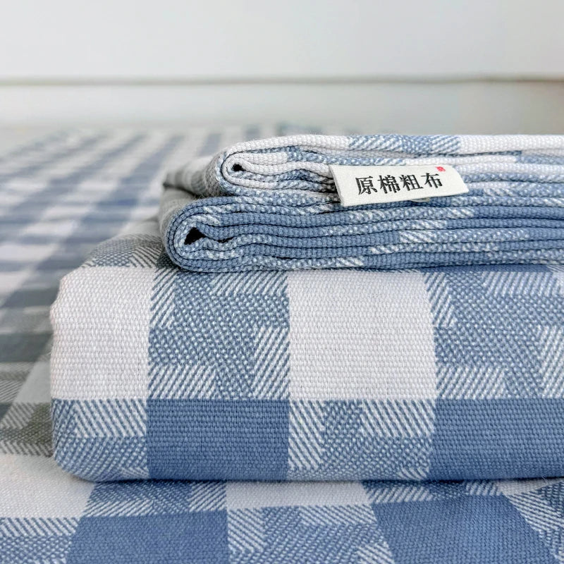 Luxurious 100% Cotton Bed Sheets - Thickened Floral Print for Ultimate Comfort