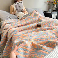 Experience Ultimate Comfort with Our Luxury Cotton Throw Blanket