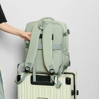 Airline Approved Backpack: The Ultimate 180° Open Cabin Carry-On with Shoe Compartment