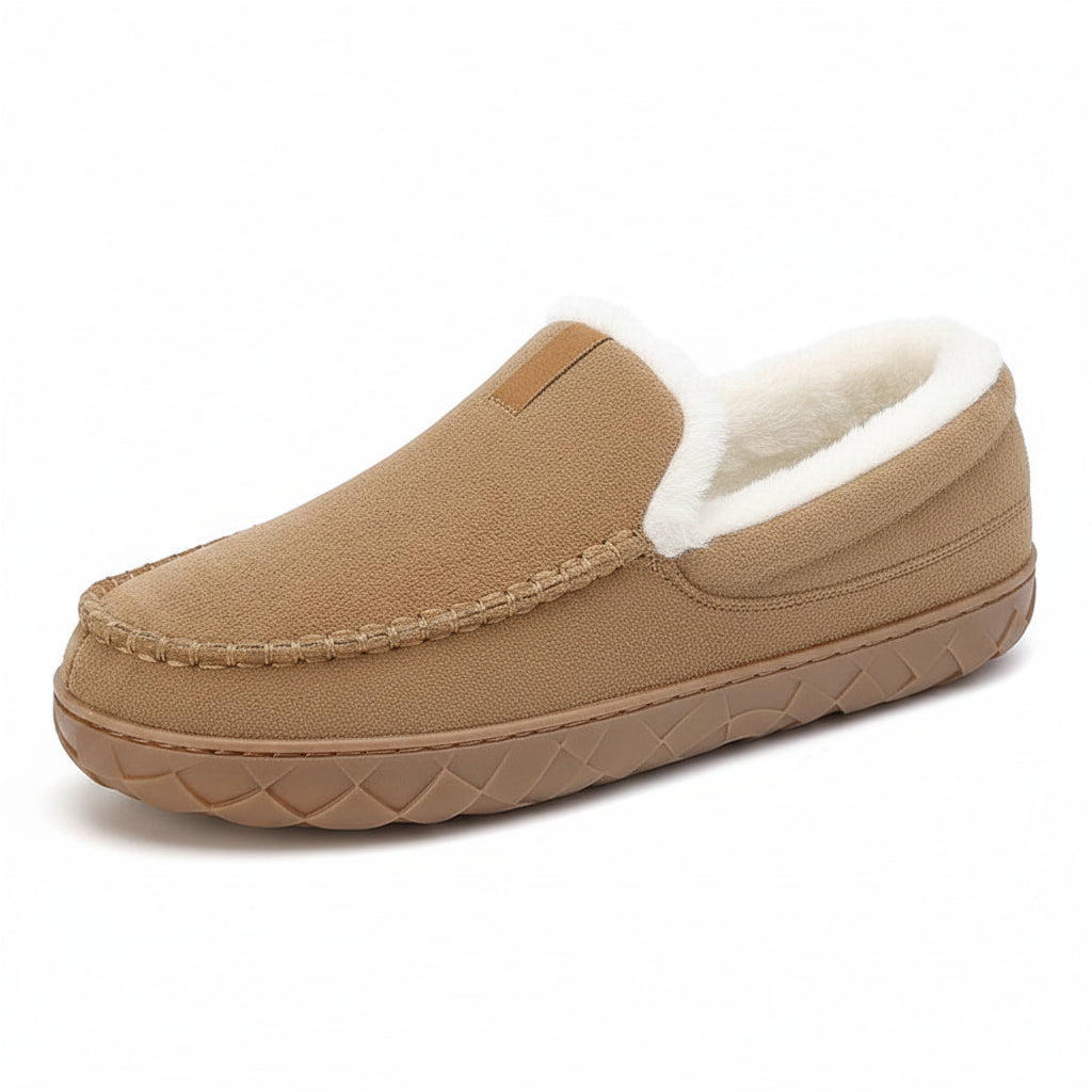 Luxury Men’s Winter Slippers - Plush Comfort for Home Relaxation